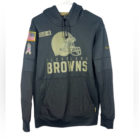 Nike NFL Cleveland Browns Salute to Service Hoodie NKDY-00A Football Small - Picture 2 of 6
